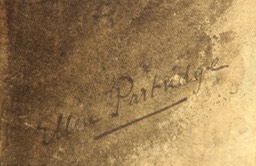 Ellen Partridge Close up of Signature