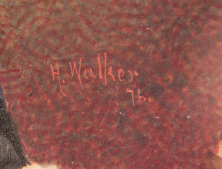 Horatio Walker Portraits Woman Signature Final