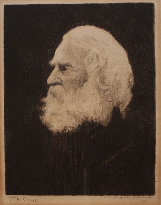 William M Chase Henry Longfellow Unframed Final
